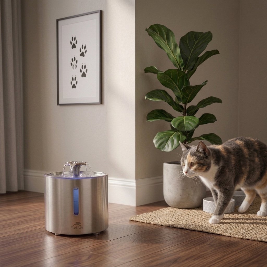 Fonte de Água Automática para Gatos — foto 4
